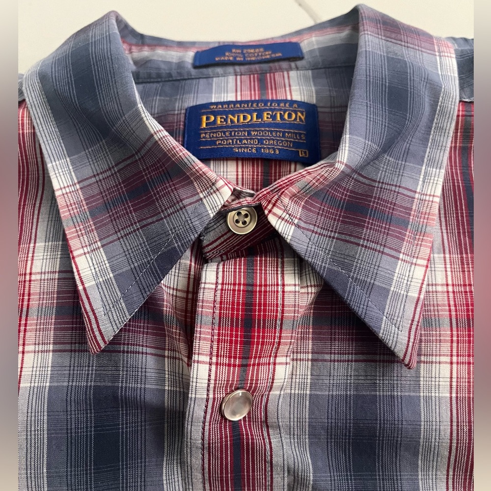 Pendleton Men’s Button Down Long Sleeve Shirt Siz… - image 5